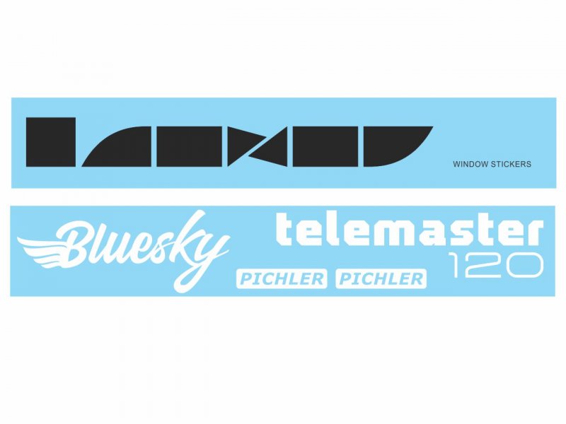 PICHLER Dekorsatz Telemaster 1200 (weiß) | # 18258