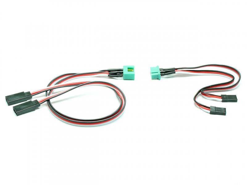 PICHLER Kabelsatz für 2 Servos MPX 6-Pol Stecker / L=600mm | # 18101
