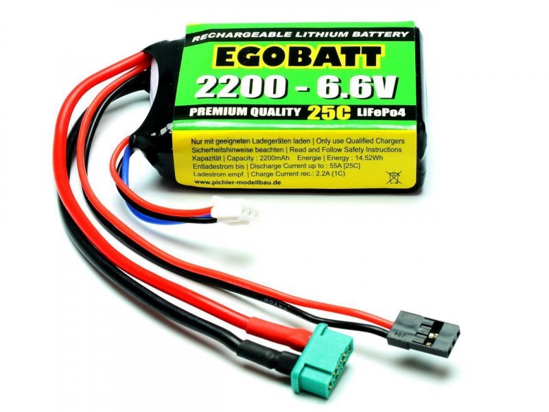 PICHLER LiFe Akku EGOBATT 2200 - 6.6V (25C) | # C8350