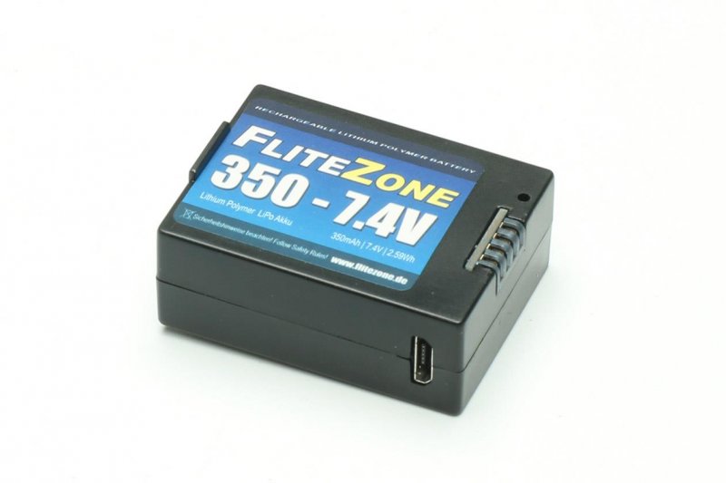 FliteZone LiPo Akku FliteZone 350 - 7.4V (z.B. EC135) | # 16088