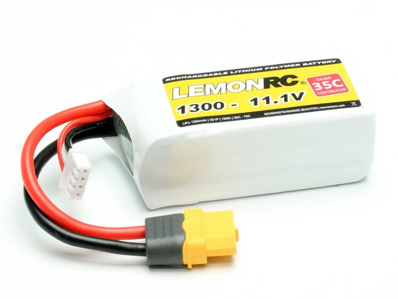 LEMONRC LiPo Akku LEMONRC 1300 - 11.1V (35C) | # 15711