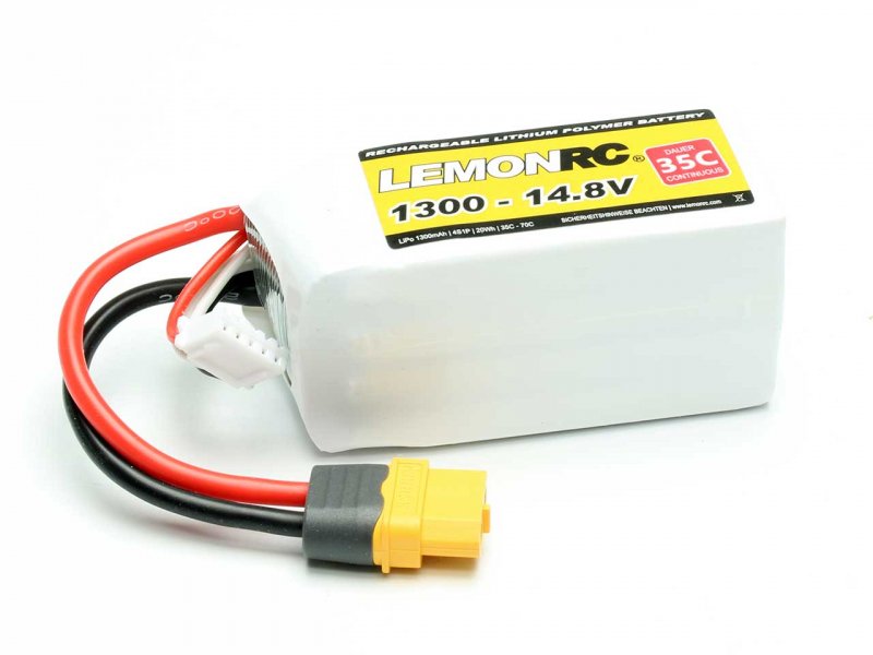 LEMONRC LiPo Akku LEMONRC 1300 – 14.8V (35C) | # 15712