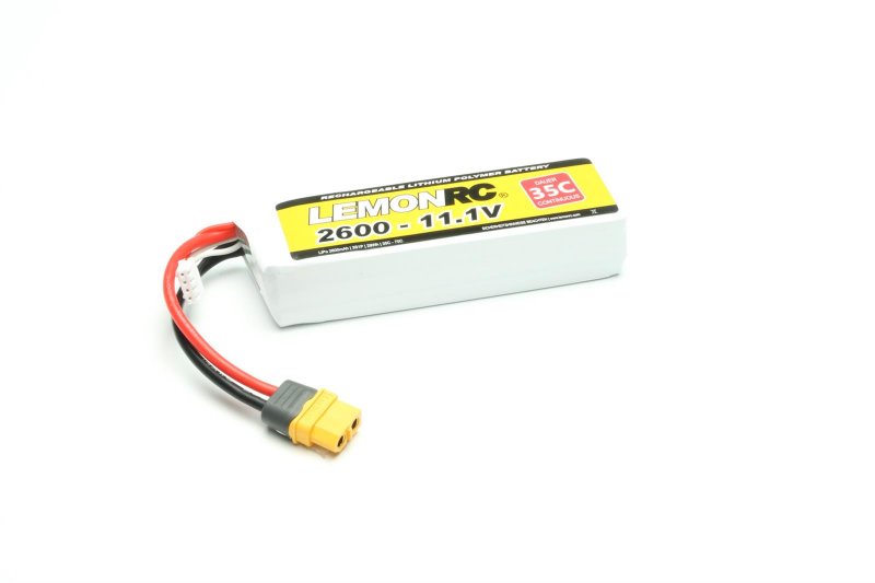 LEMONRC LiPo Akku LEMONRC 2600 - 11.1V (35C) | # 15723