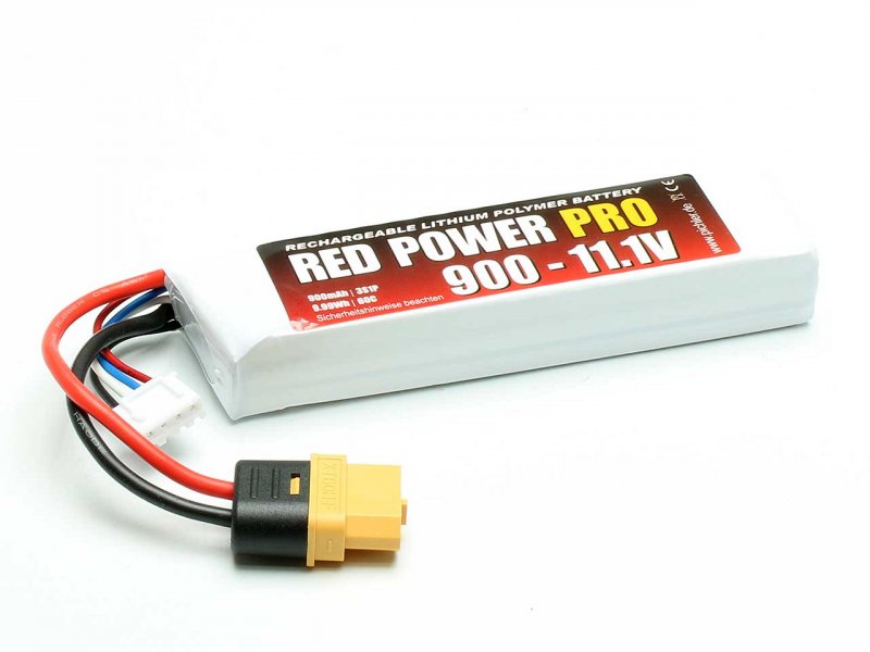 RED POWER LiPo Akku RED POWER PRO 900 – 11,1V | # 19121