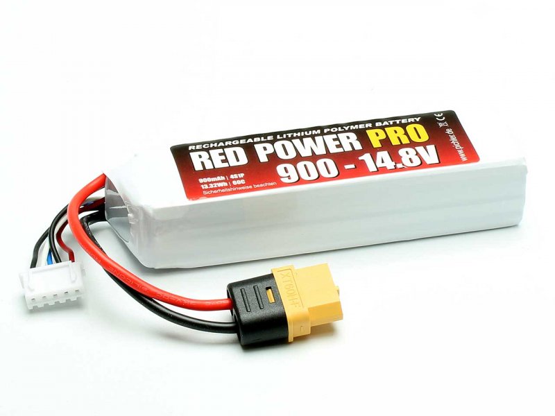 RED POWER LiPo Akku RED POWER PRO 900 – 14,8V | # 19122