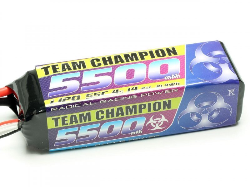 PICHLER LiPo Akku Team Champion 5500 - 14.8V | 55C | XT90 | # C4845