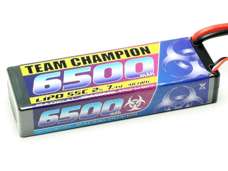 PICHLER LiPo Akku Team Champion 6500 - 7.4V | 55C | T Stecker | # C4843