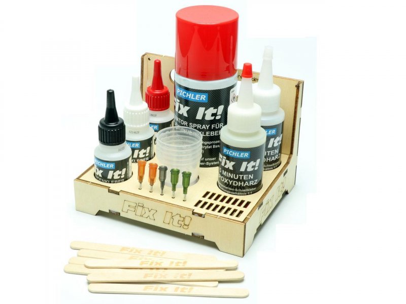 PICHLER Fix It! GLUE CADDY Klebstoff Sortiment (43-tlg.) | # C4924