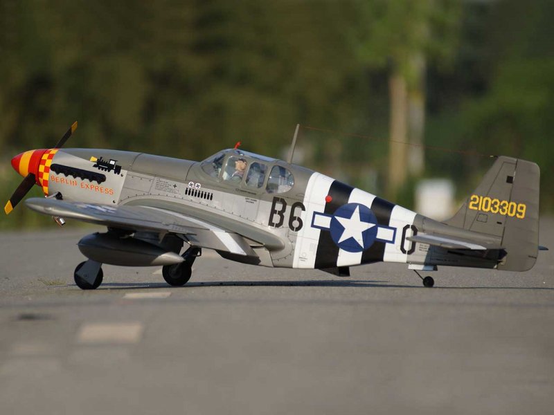 VQ Model P-51 B (Berlin Express) / 1480mm | # 18022