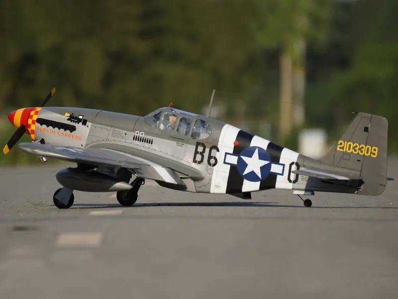 VQ Model P-51 B (Berlin Express) / 1480mm | # 18022