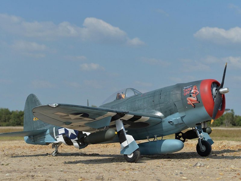 Black Horse P47 Thunderbolt / 2260mm | # C4950