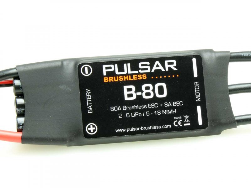 PULSAR Brushless Regler PULSAR B-80 | # 15945