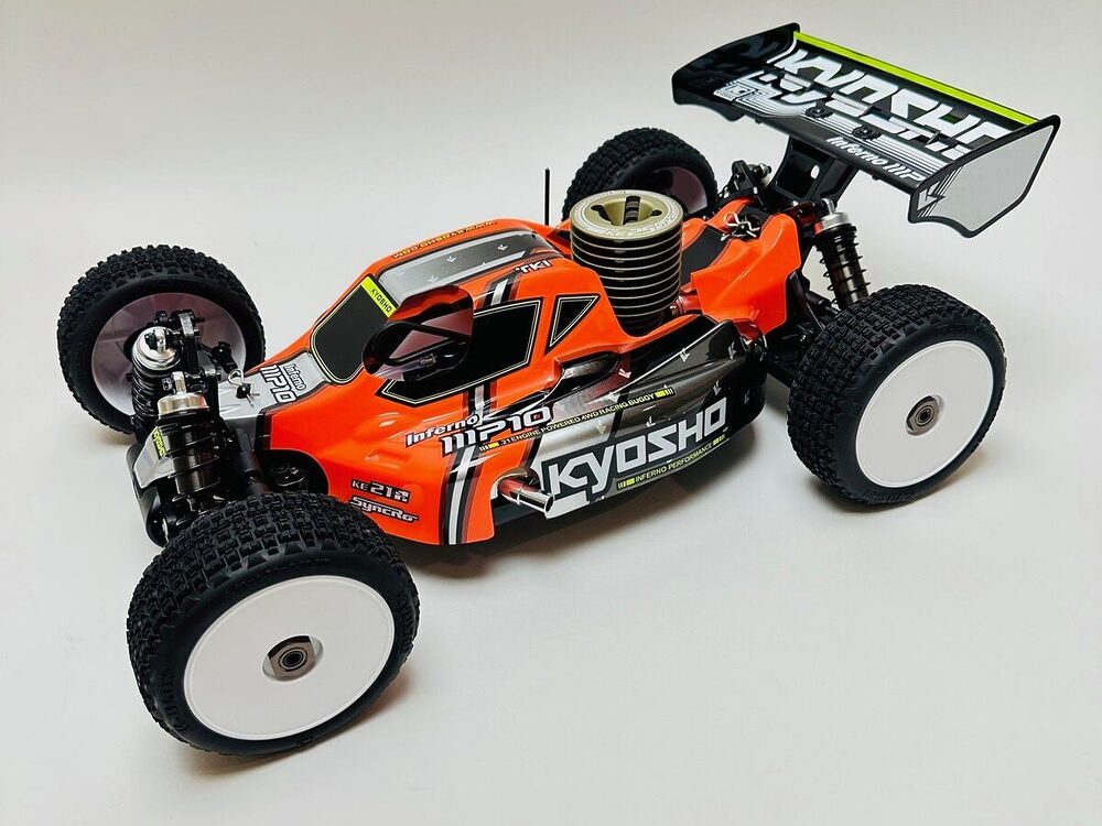 Kyosho Inferno MP10 1:8 RC Nitro Readyset T1 Red (KE25SP2 Engine) | # K.33025T1-25