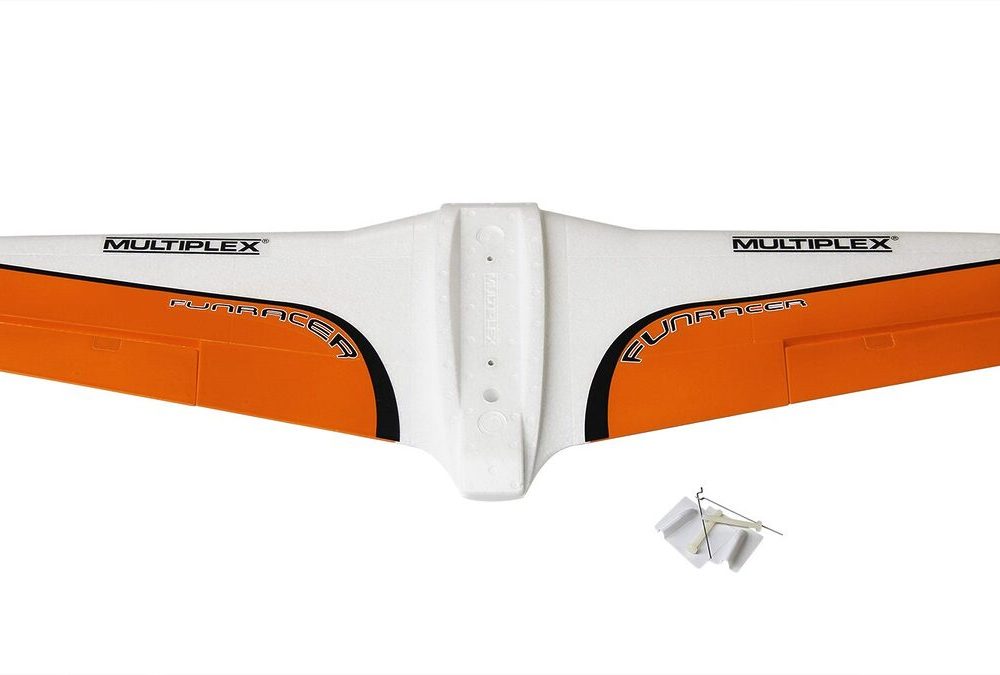 Flächen FunRacer orange ohne Servos | Multiplex | # 1-00620