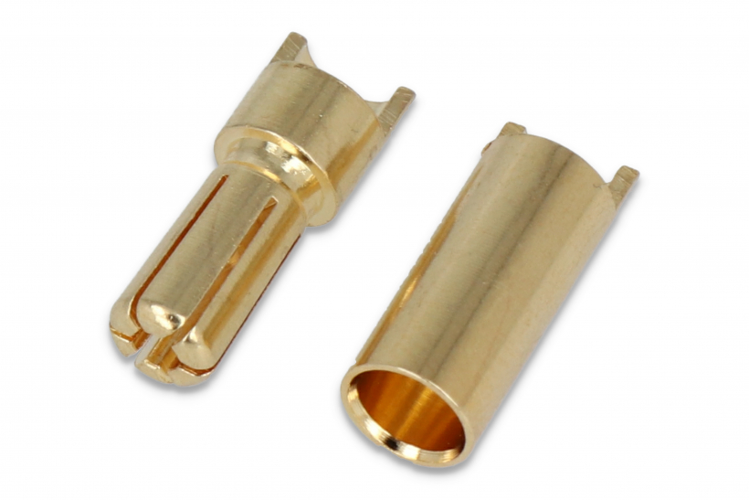 SLS 1 Paar Goldkontakt 5mm Lamelle | # SLS G 5,0 B/S GE