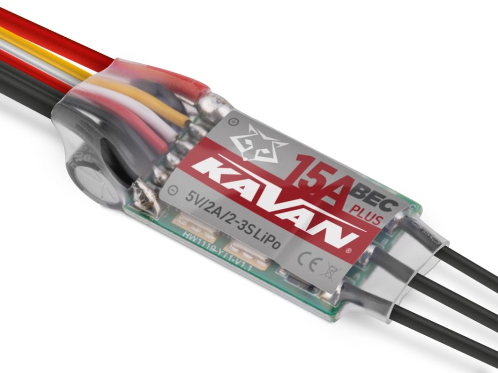 KAVAN R-15B Plus Brushless Regler 15A BEC | # KAV32.42020
