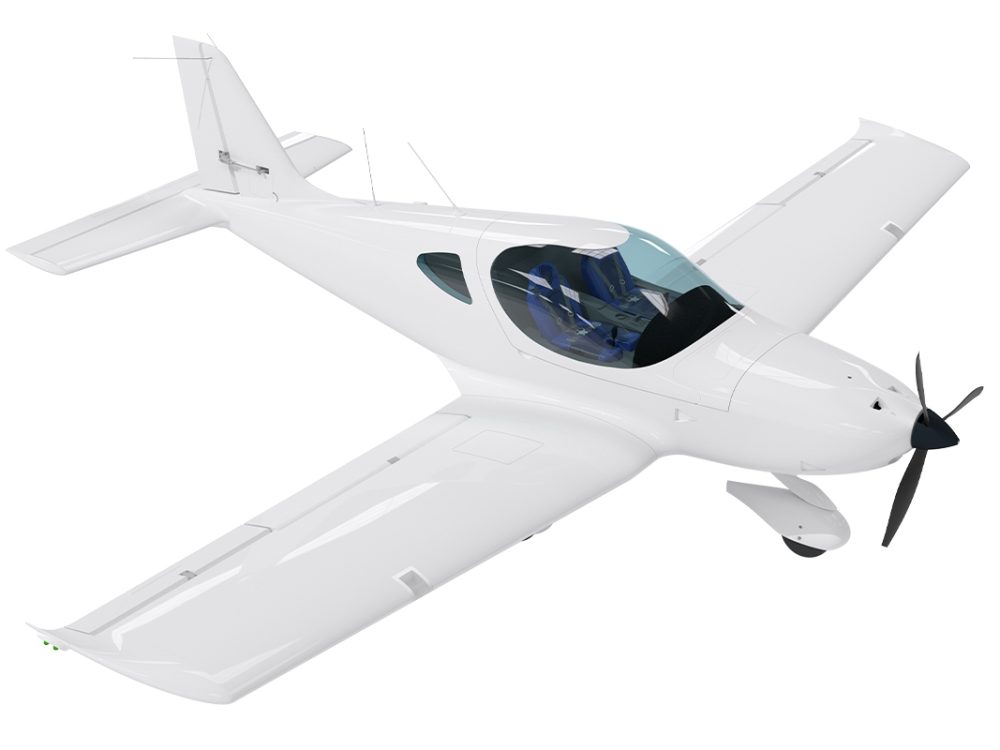 KAVAN Bristell B23 1600mm ARF - weiß | # KAV02.8081