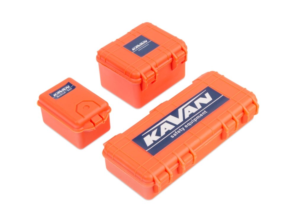 Set Kunststoffboxen orange für RC-Crawler 1/10 | # KAV52.1.186