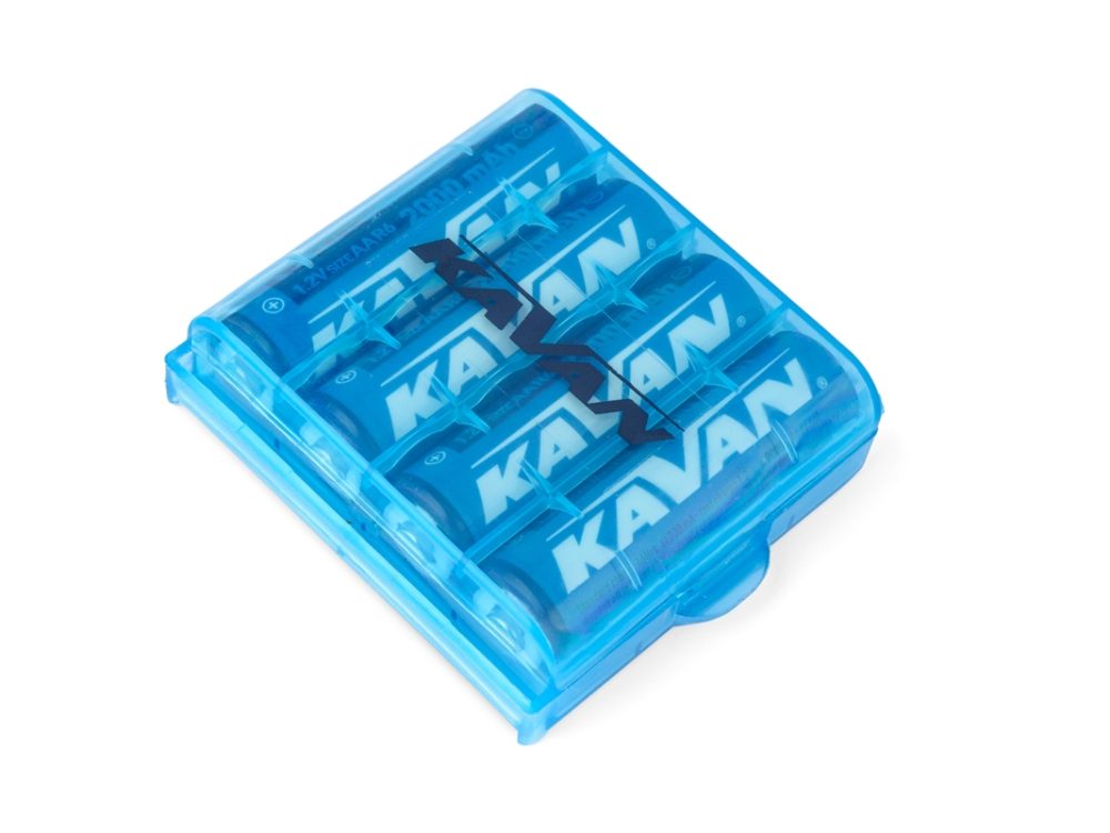 KAVAN NiMH 1.2V 2000mAh AA 4St + Transportgehäuse | # KAV33.10104