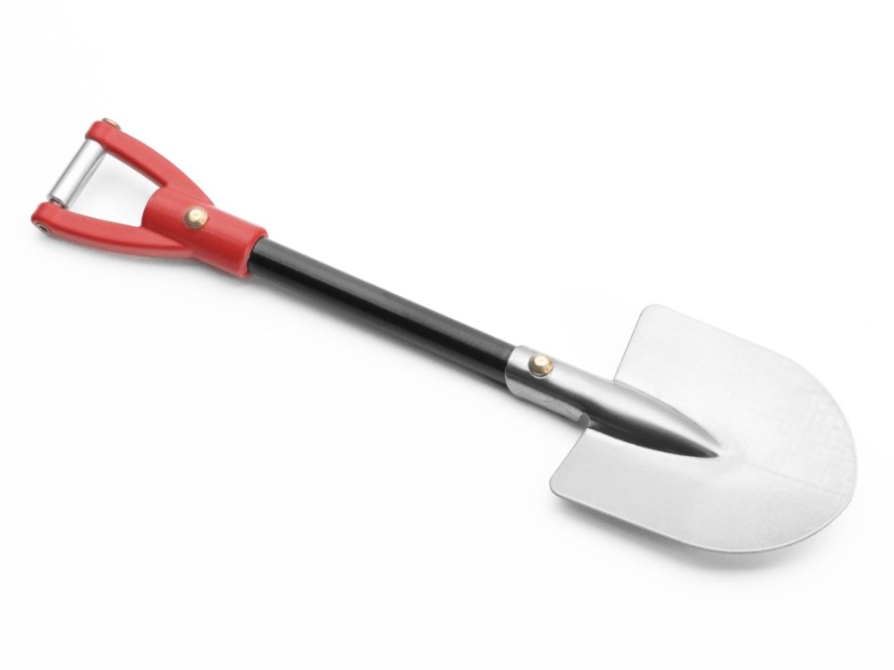 Spaten rot für RC-Crawler 1/10 | # KAV52.1.133