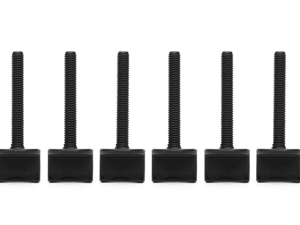 Nylon-Handschraube M4x30mm 6 Stück | # KAV50.1221