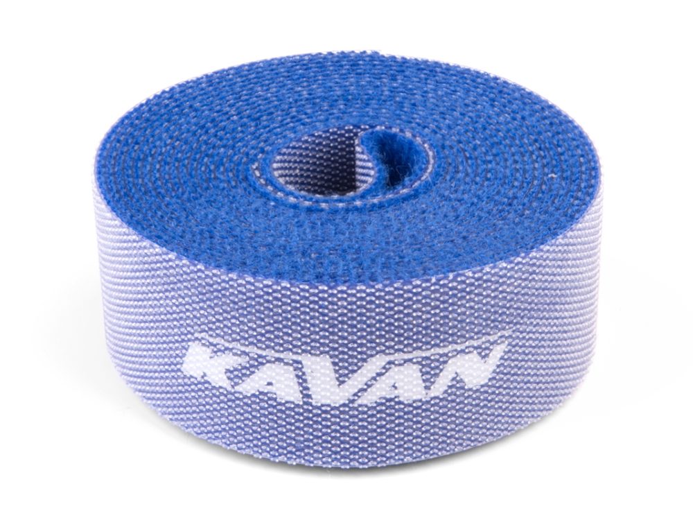 Doppelseitiges Klettband 200x2cm Blau | # KAV50.1415