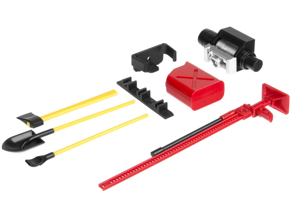 Zubehör-Set aus Kunststoff A für RC-Crawler 1/10 | # KAV52.1.159