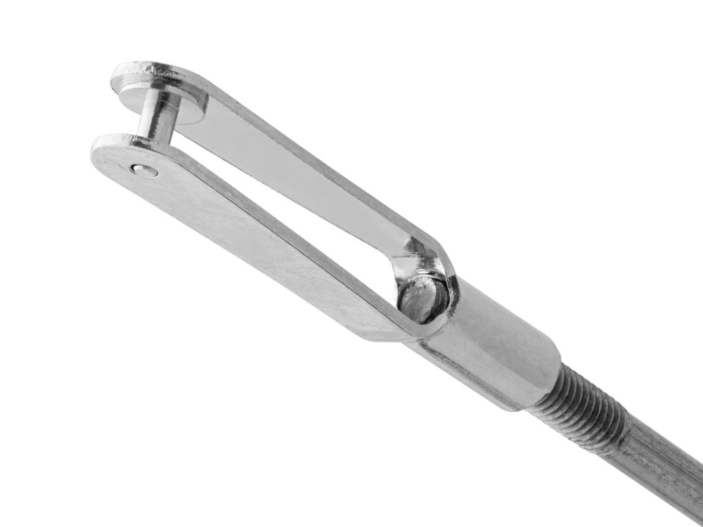 Metallgabelköpfe M2 mit Stahlschubstangen