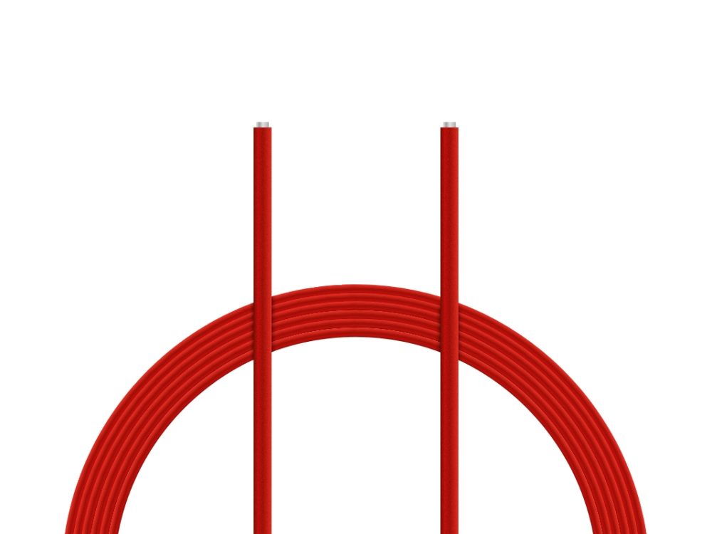 Silikonkabel 0.25mm2 1m (rot) | # KAV36.3035