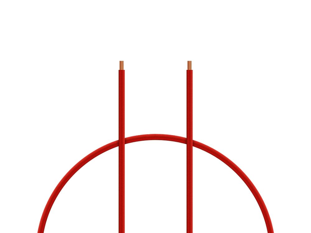 Kabel Silikon 1.0mm2 1m (rot) | # KAV36.30361