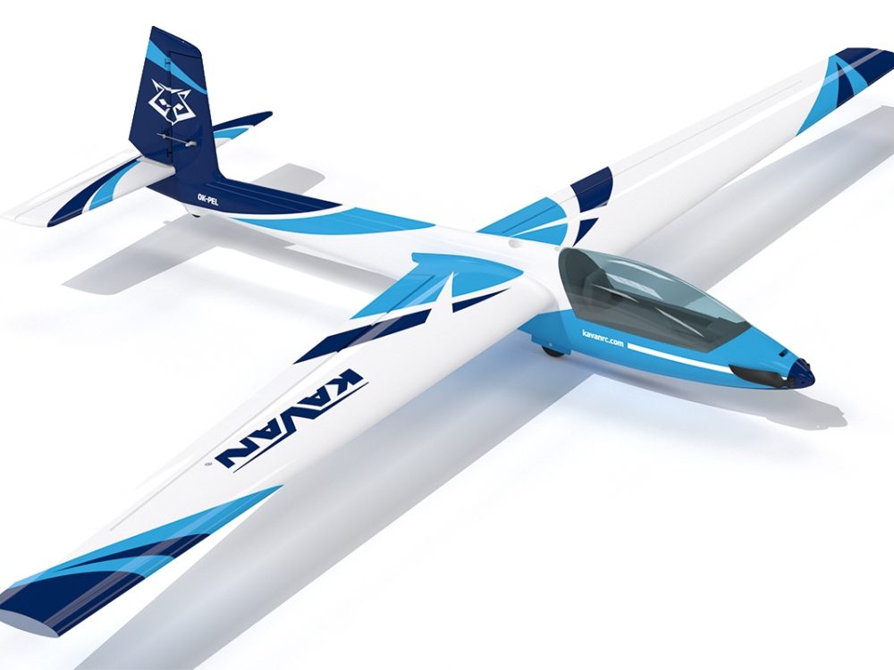 KAVAN Swift S-1 2400mm ARF - blau | # KAV02.8082