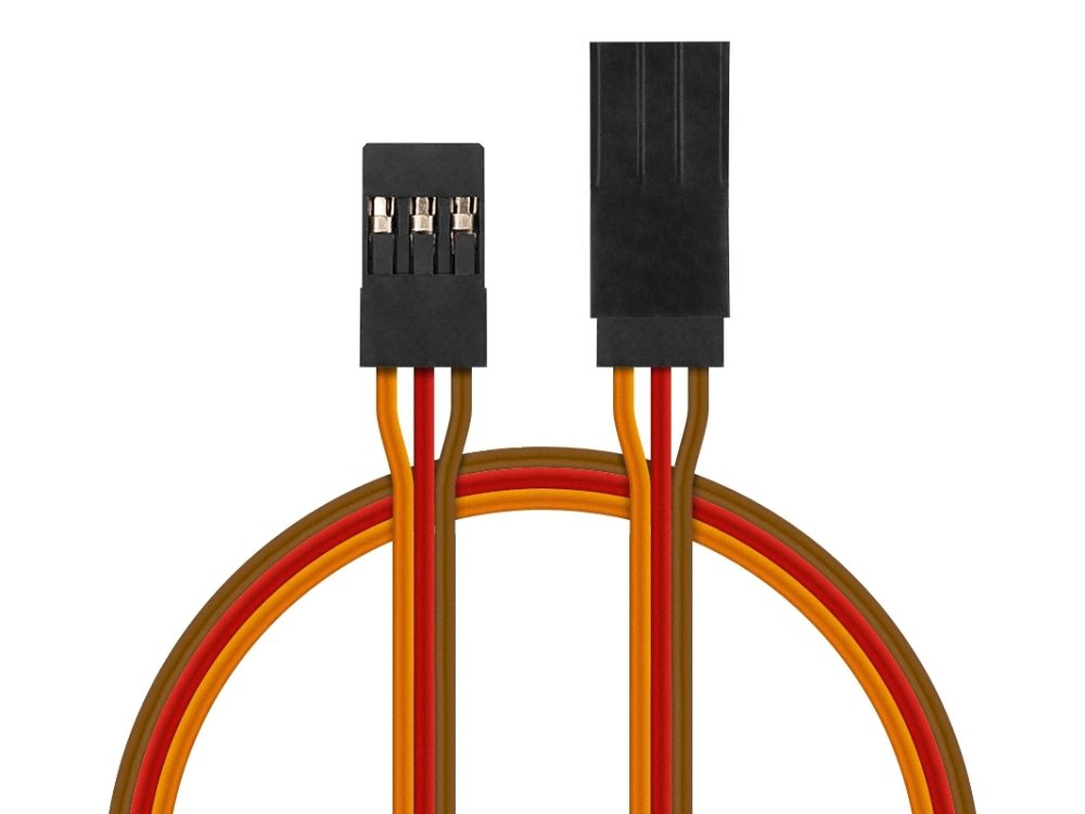 Verlängerungskabel 60cm JR (PVC) | # KAV36.2214