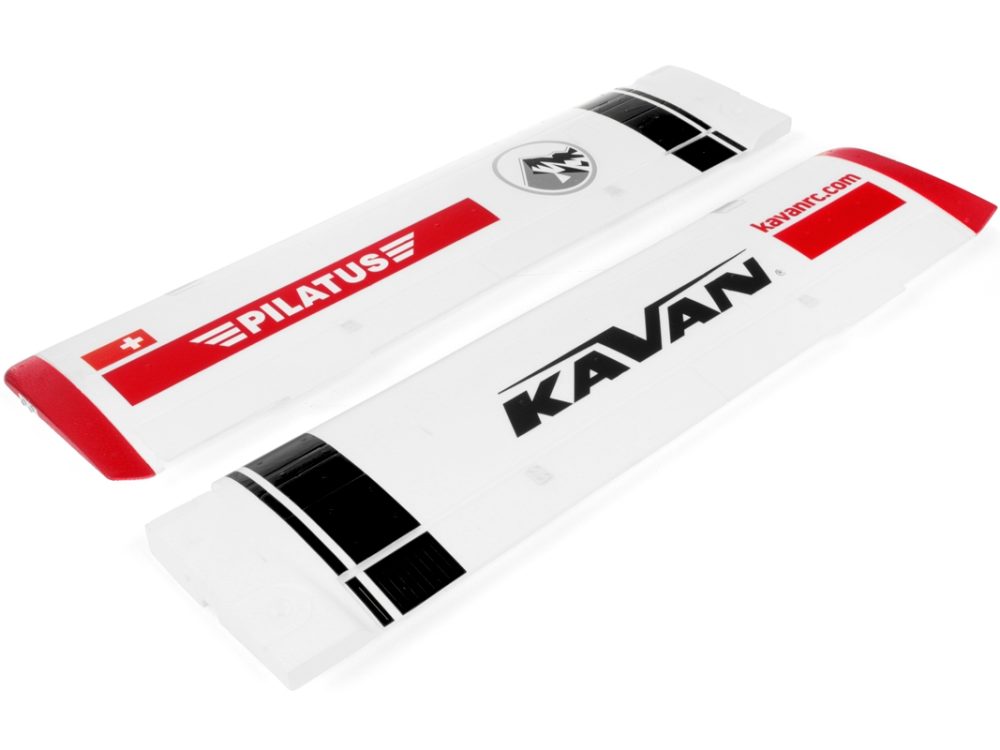 KAVAN Pilatus PC-6 - Flügel rot | # KAV02.8090.2