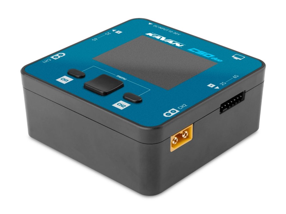 KAVAN C50 Duo Ladegerät mit 2 Kanälen und Balancer 2x250W | # KAV34.1050