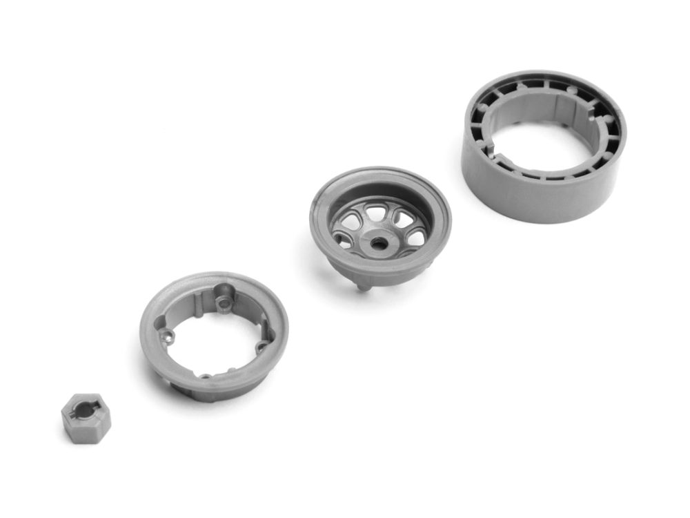 GRE Beadlock-Felgen-Set - grau | # KAV06.240017