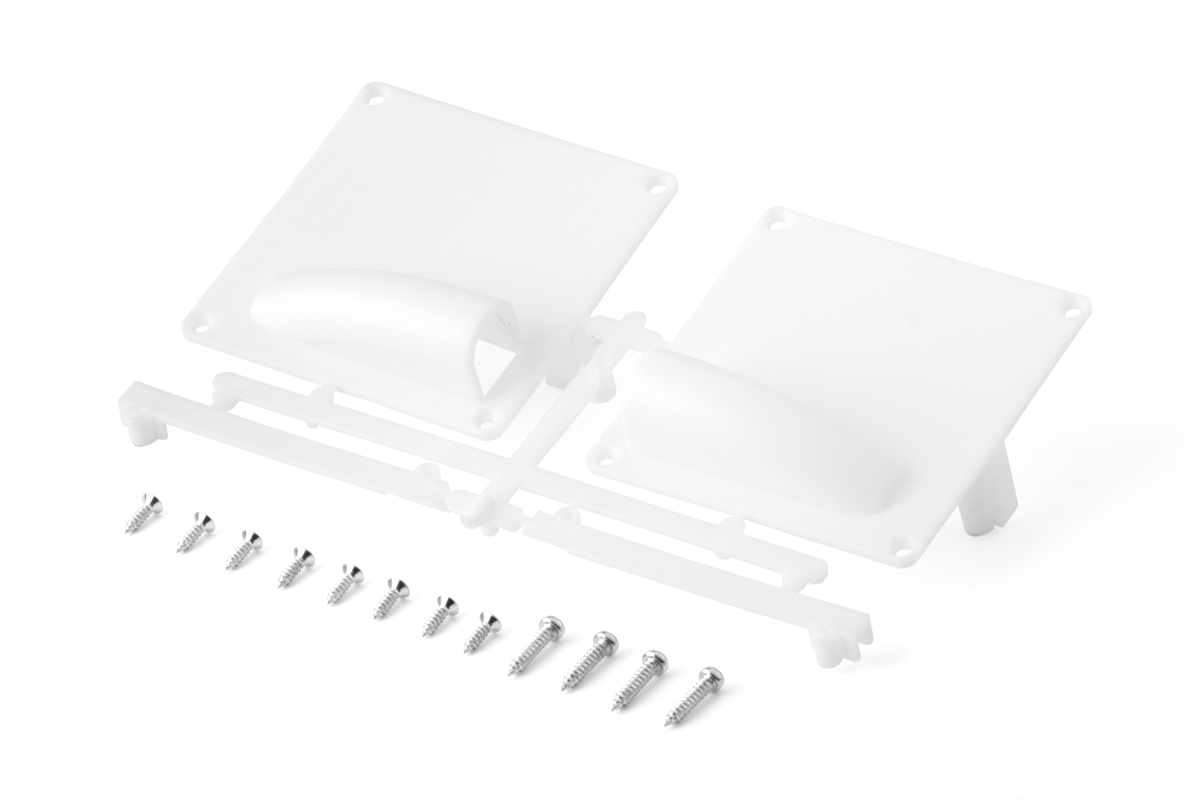 Halterung der Standardservos im Flügel | # KAV50.9052