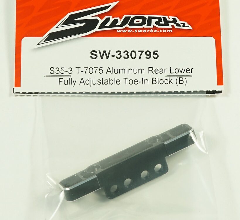 SWORKz T7075 Alu Einstellplatte Querlenker hinten unten + 0