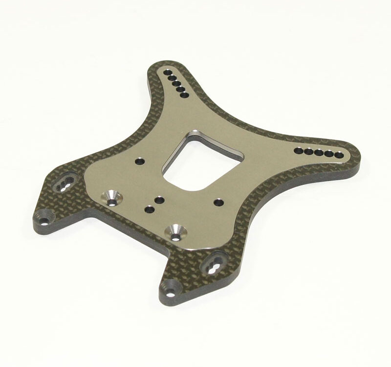 SWORKz S350 Carbon/Alu Dämpferplatine Hinten | # SW210006