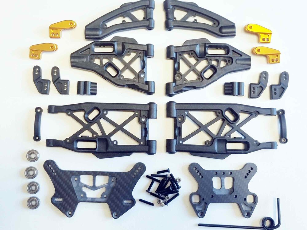 SWORKz S35-GT2 series High Speed Laydown Shock System with ABS Arm Conversion Kit | # SW217001