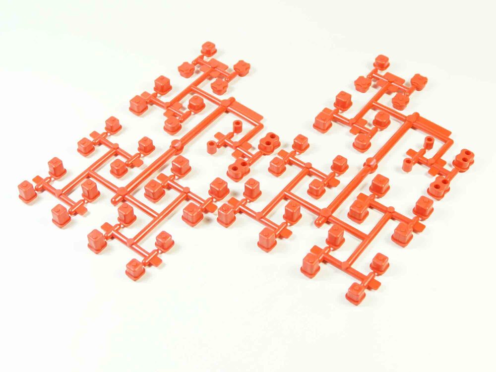 SWORKz Farbige Einsätze Kunststoff ROT (2Set) | # SW228001RD