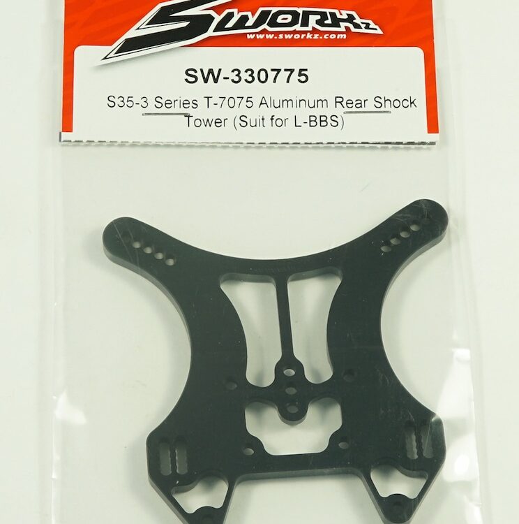 SWORKz T7075 Alu Stoßdämpferplatte hinten | # SW330775