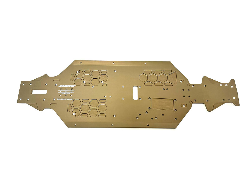 SWORKz S35-GT2.2E FTE Nitro Aluminium Bodenplatte | # SW339025