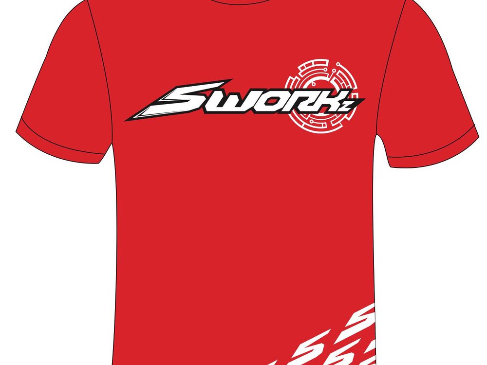SWORKz Original Red T-Shirt | # SW970024XS